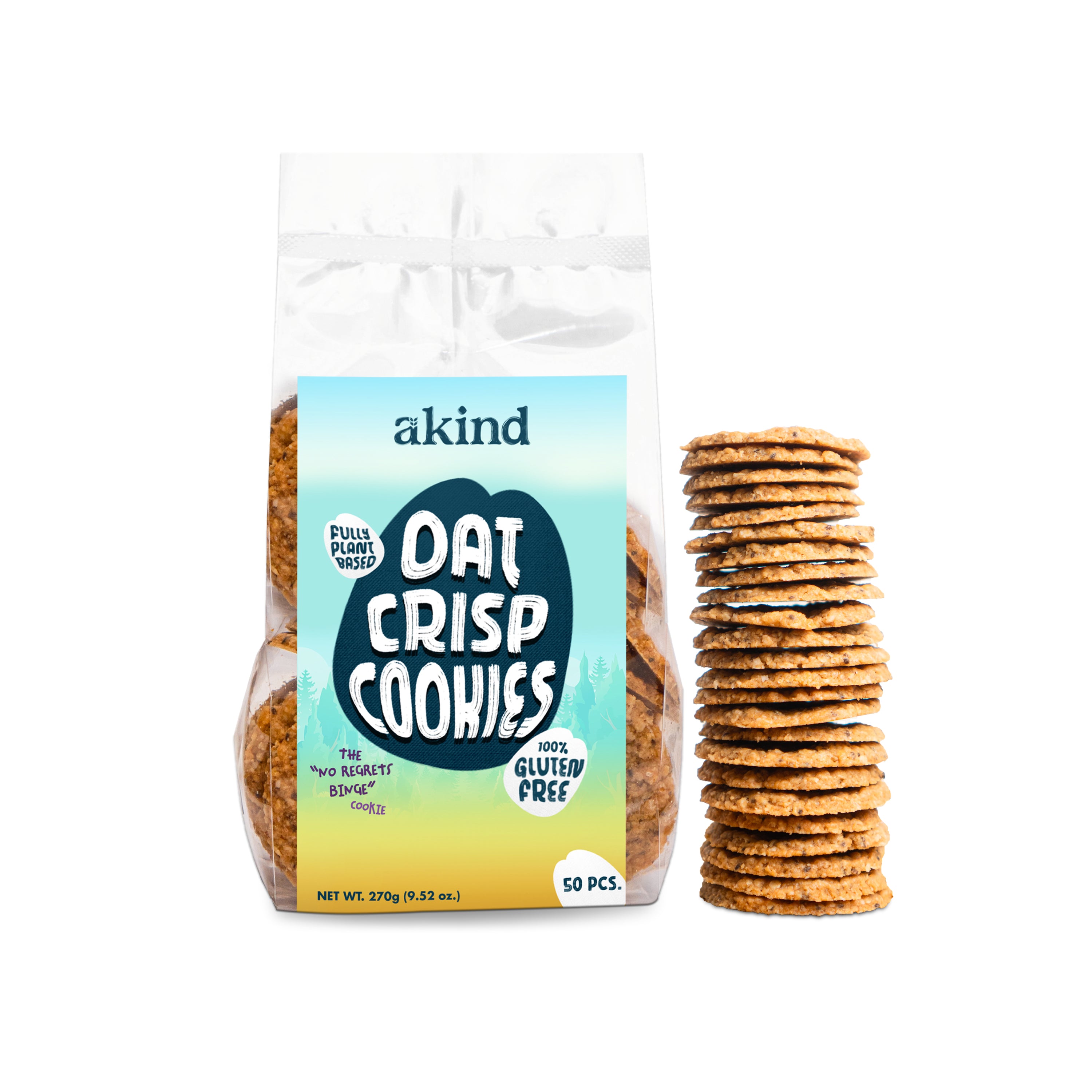 Akind Oat Crisp Cookies