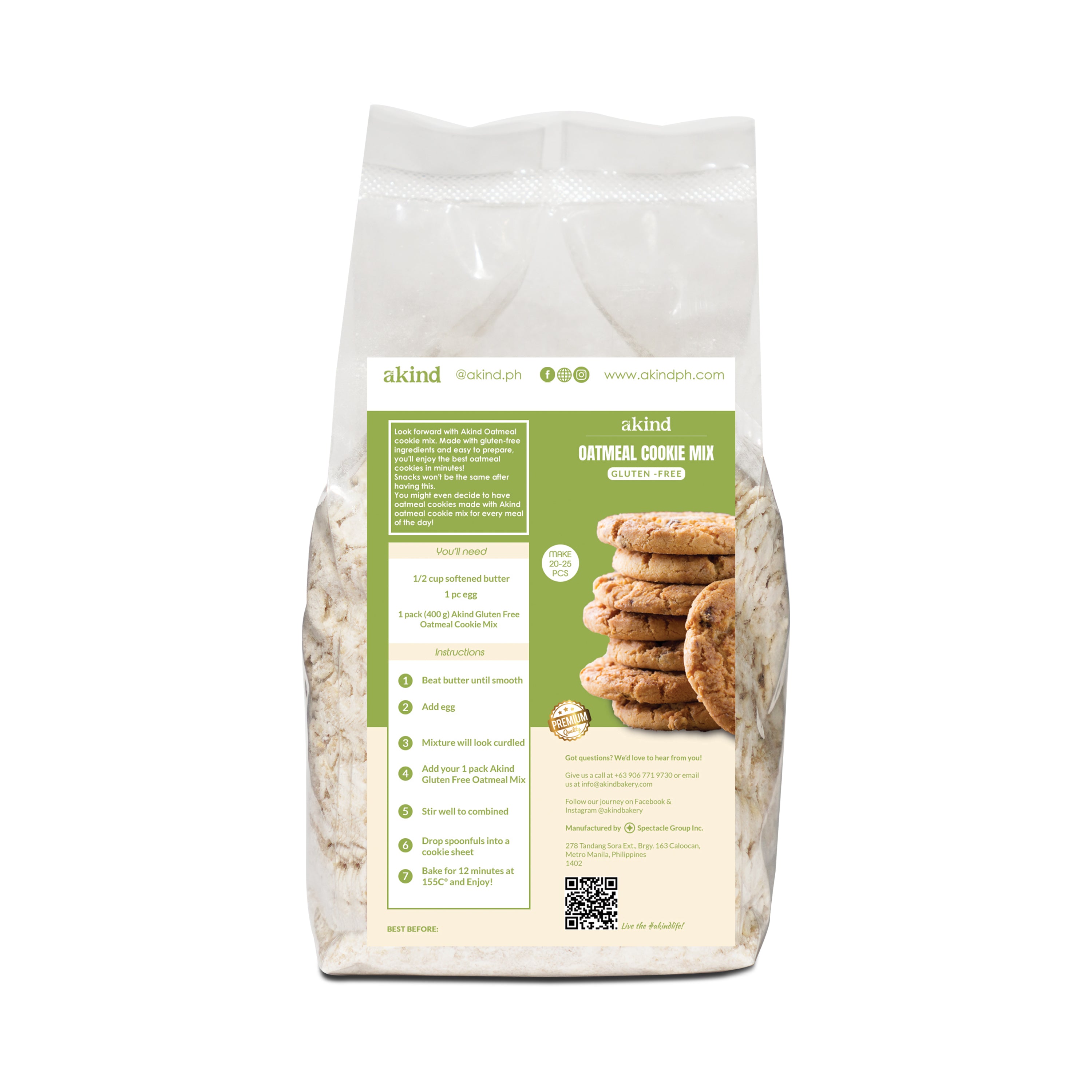 Akind Gluten-Free Oatmeal Cookies