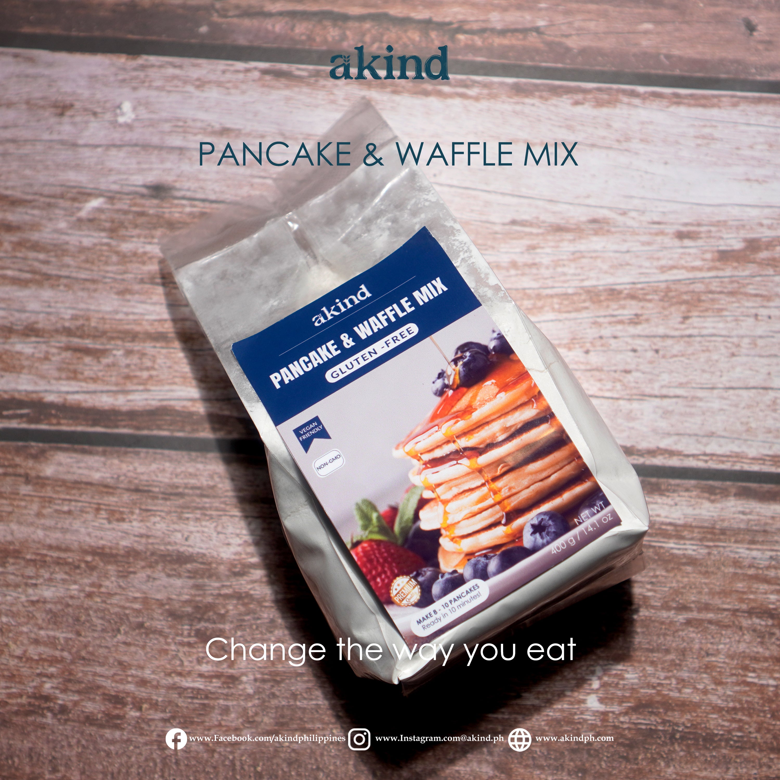 Akind Gluten - Free Pancake & Waffle Mix