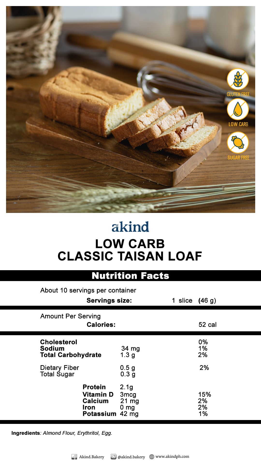 Akind Classic Taisan Loaf